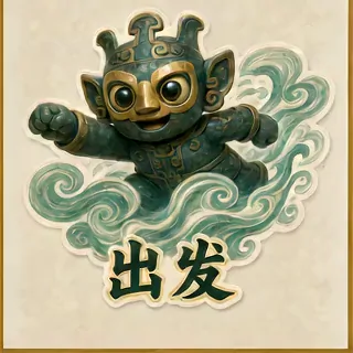 出发动态表情